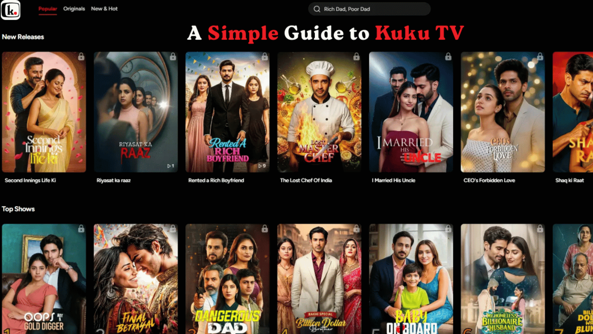 Kuku TV Mod APK gallery image