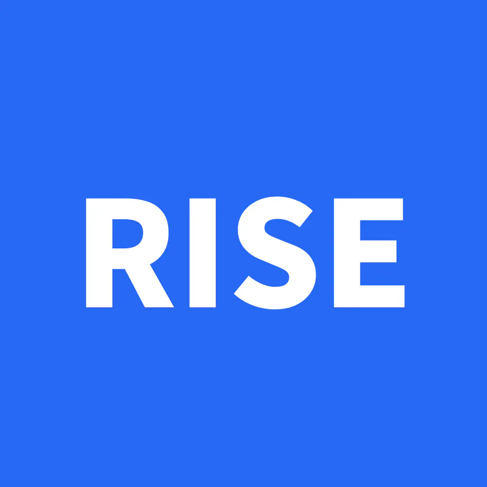 RISE 제품 배너