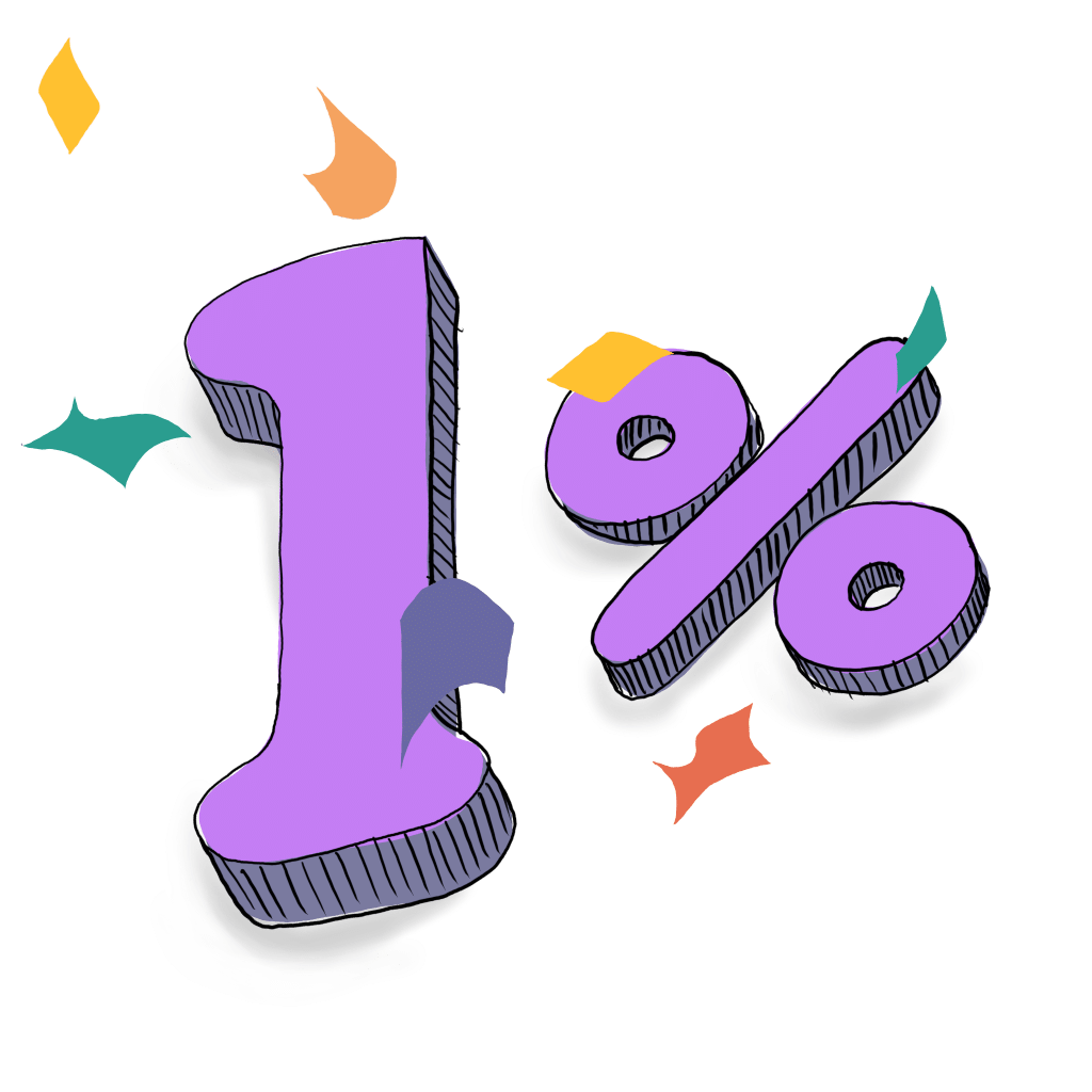 Poll option 1% match image