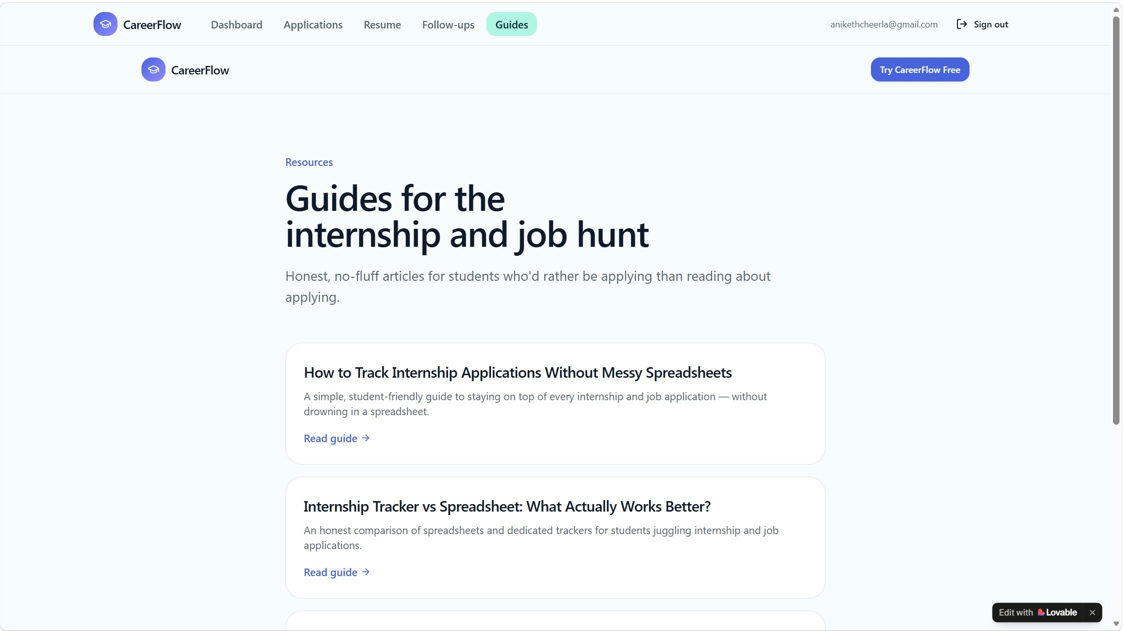 CareerFlow gallery image