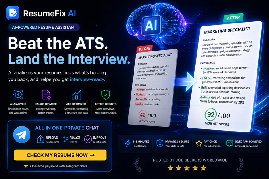 ResumeFix AI gallery image