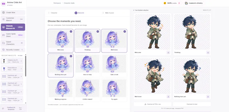 Anime Chibi Art Generator screenshot 1