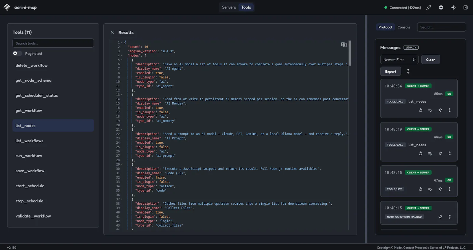 Aerini screenshot 2
