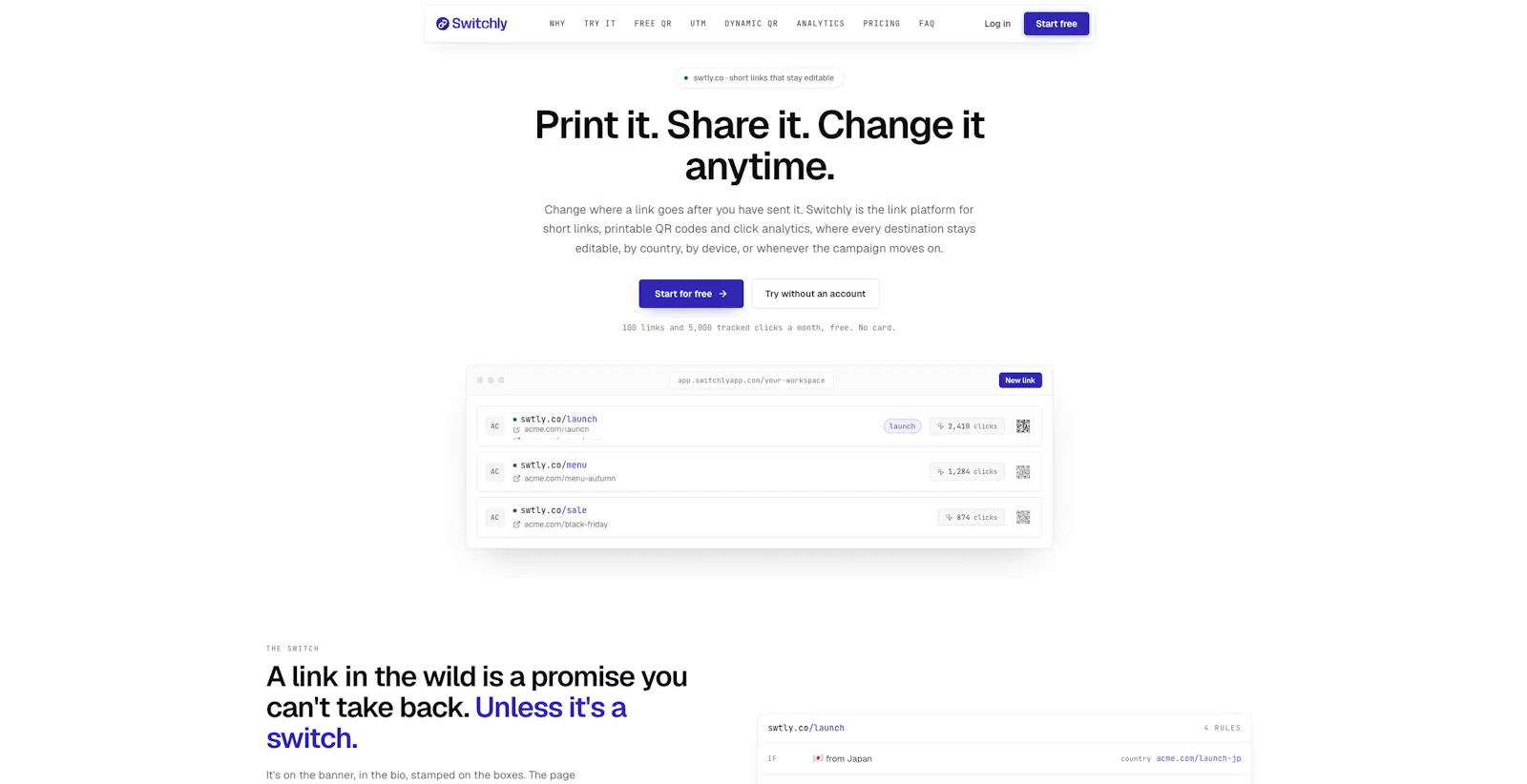 Switchly screenshot 2