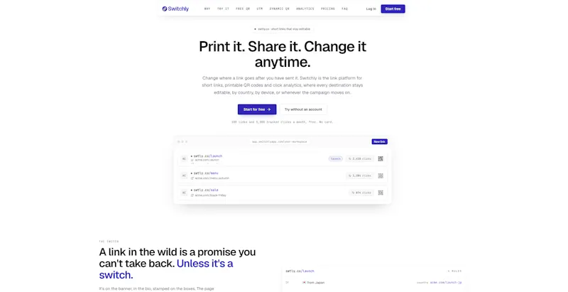 Switchly screenshot 2