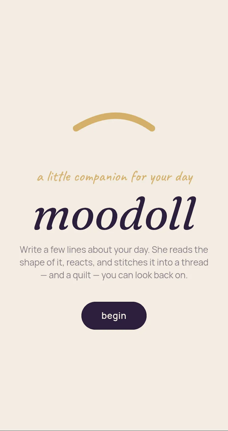 Moodoll: a little companion for your day screenshot 1