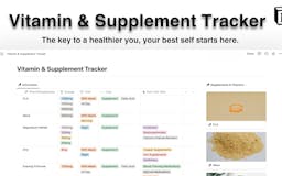 Vitamin & Supplement Tracker media 1