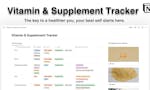 Vitamin & Supplement Tracker image