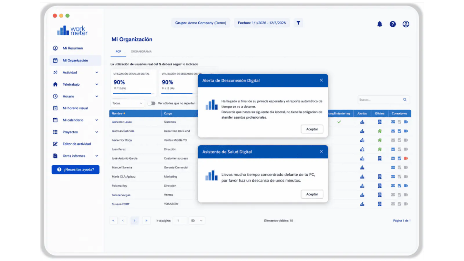 WorkMeter screenshot 8