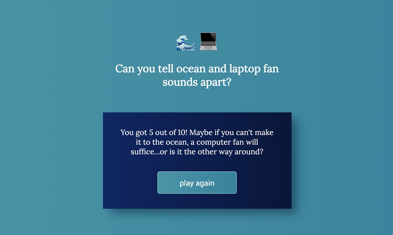 Ocean or Laptop Fan? gallery image
