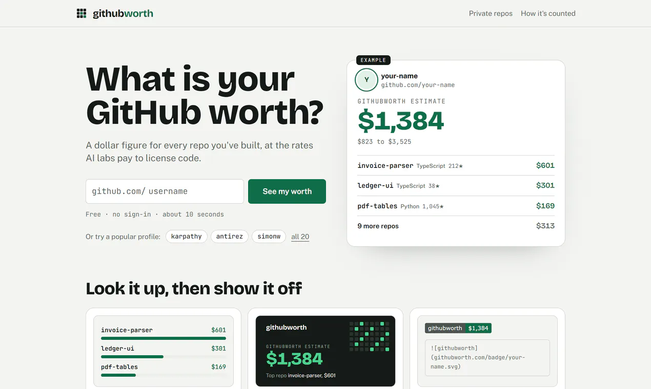 Github Worth gallery image