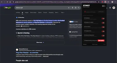 XTINCT: Remove AI clutter from the web gallery image