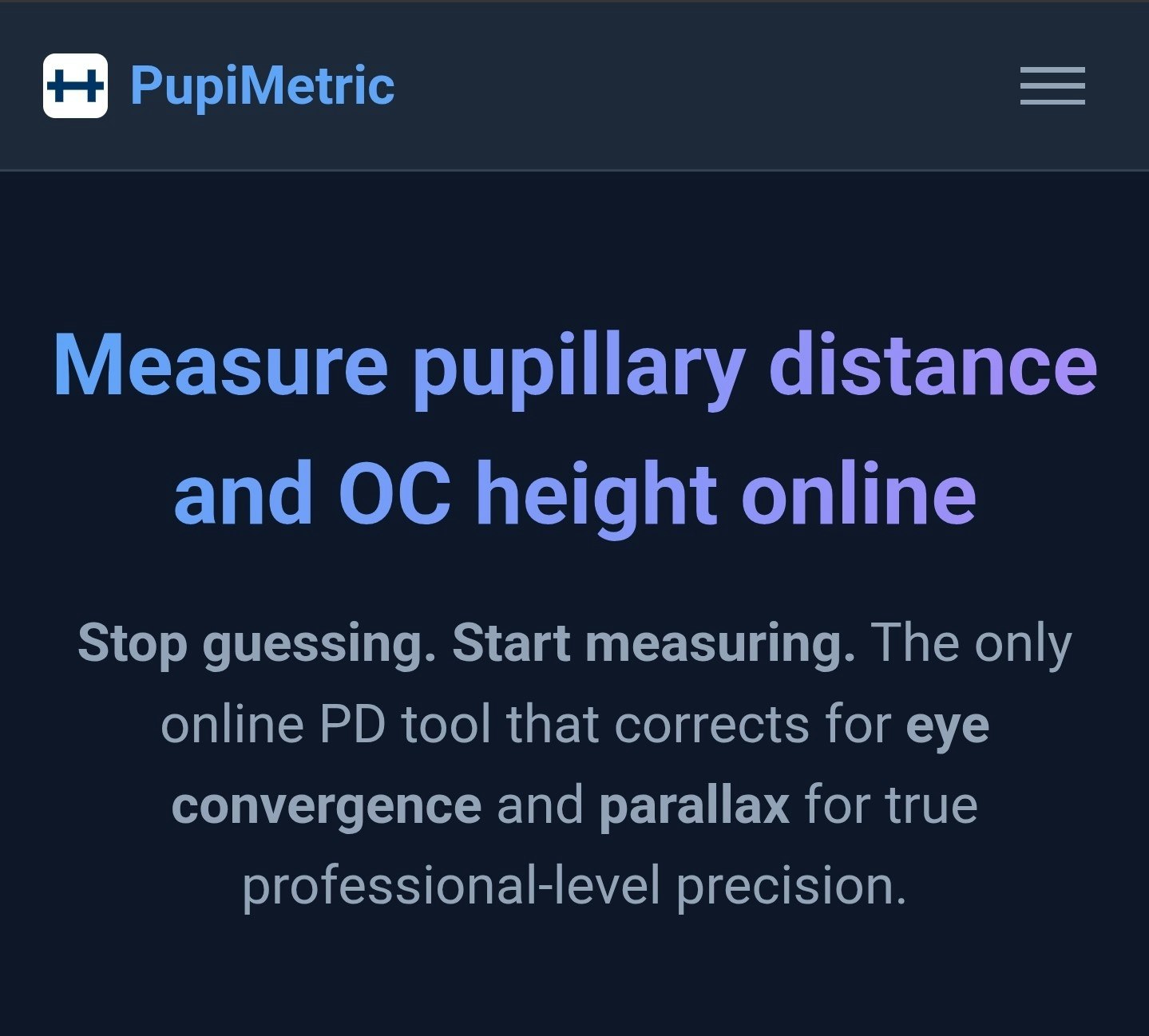 PupiMetric gallery image