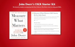 John Doerr’s OKR Starter Kit media 2