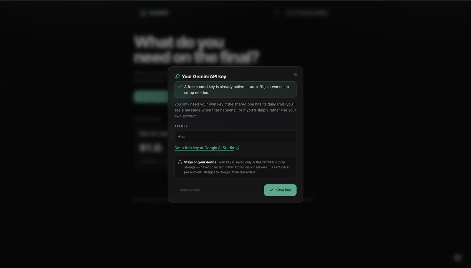 GradeHQ — What do you need on the final? screenshot 6