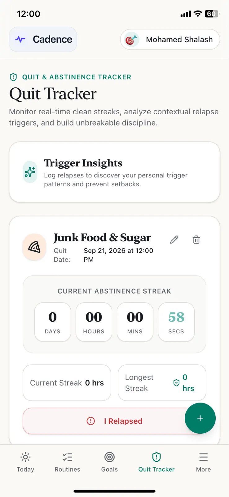 Cadence Habit Tracker gallery image