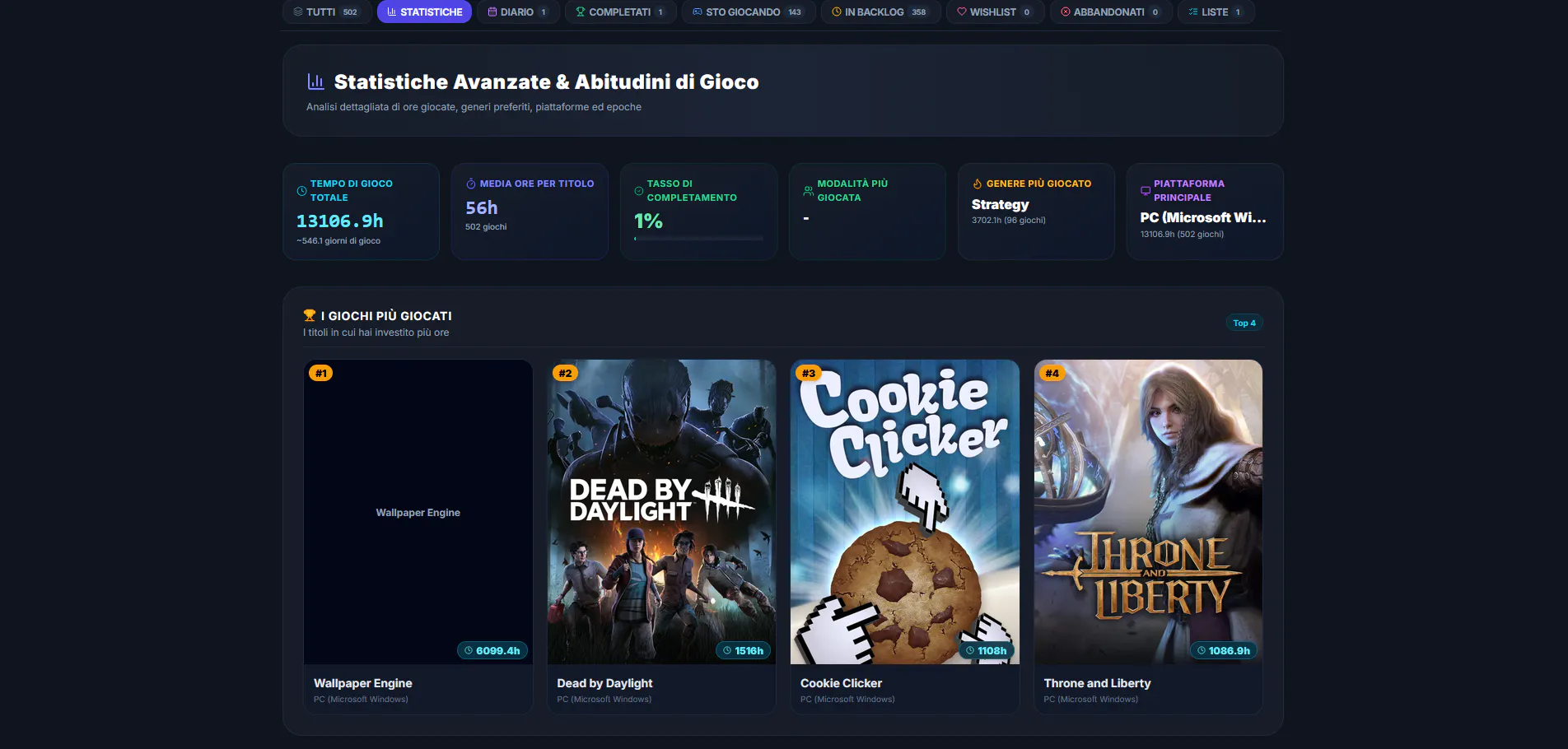 GameTome screenshot