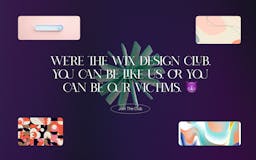 WiX Design Club media 3