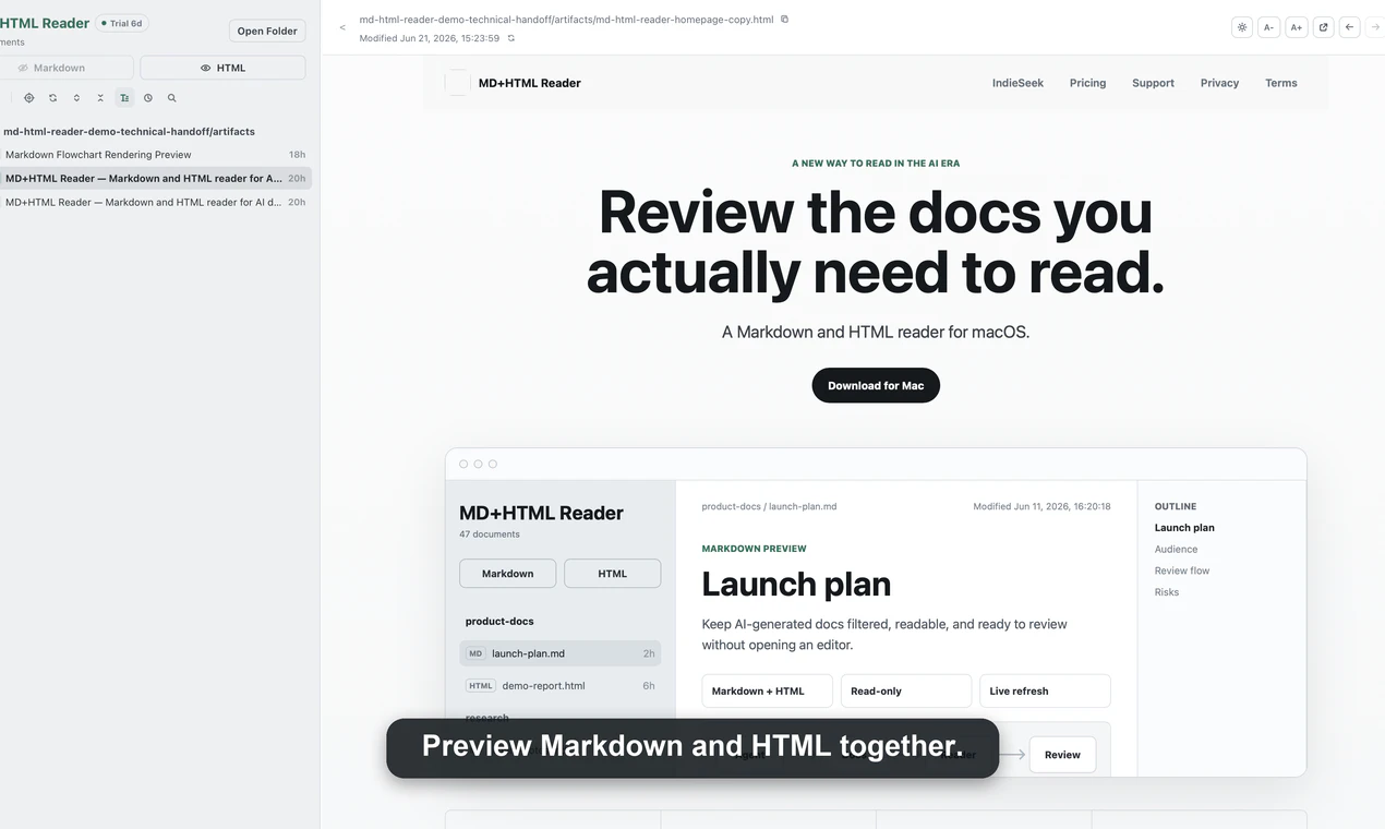 MD+HTML Reader screenshot 3