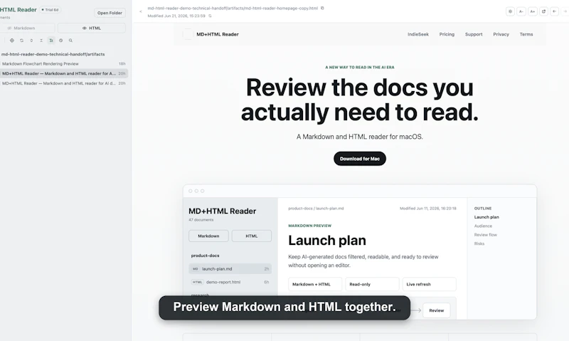 MD+HTML Reader screenshot 4