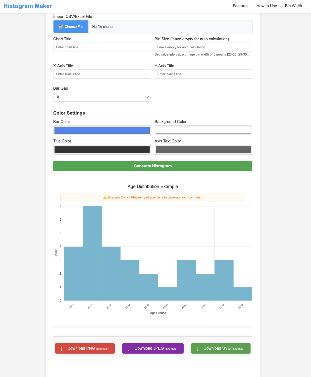 Histogram Maker gallery image
