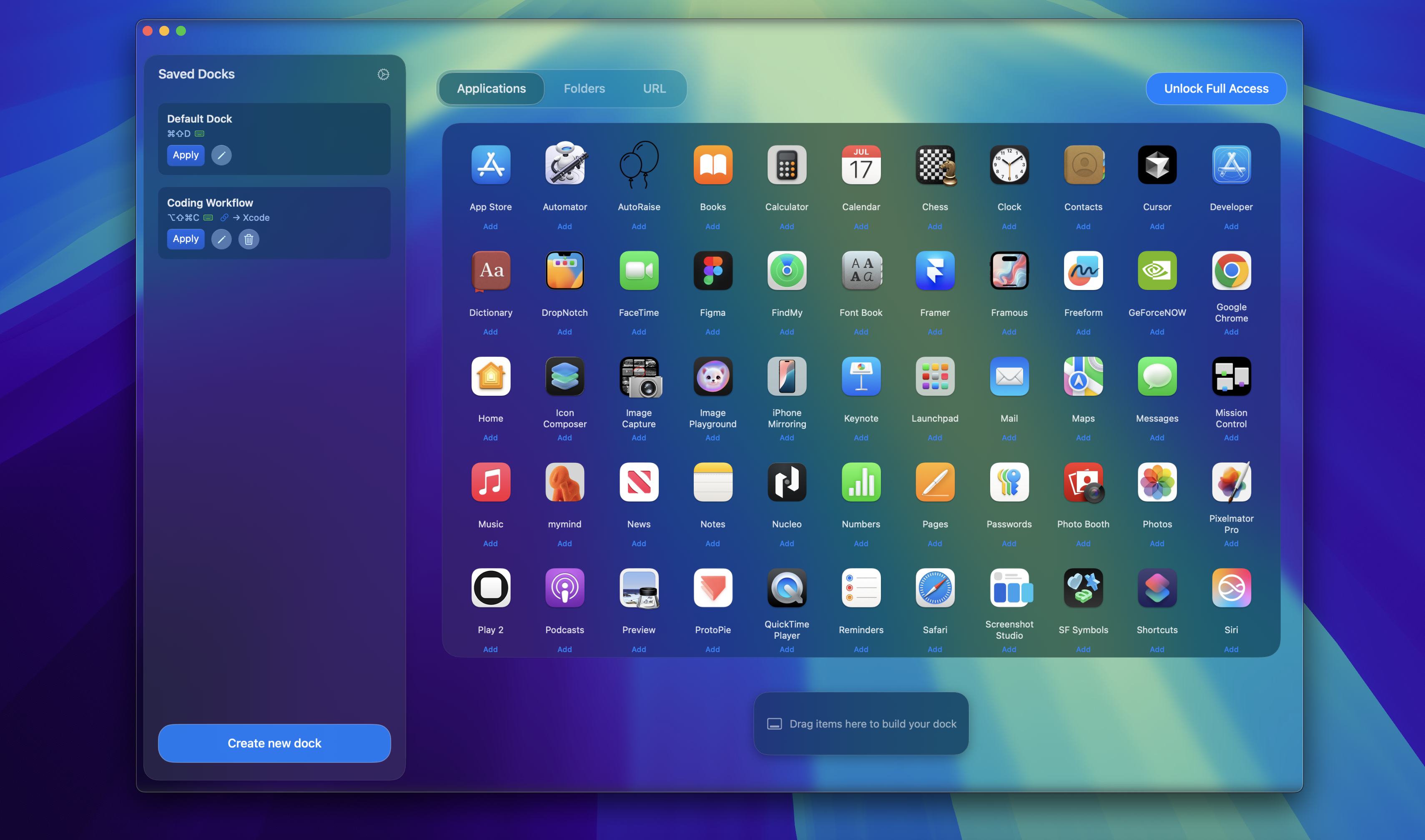 Média Faire coiffer - Personnalisez et changez instantanément votre quai Mac 1