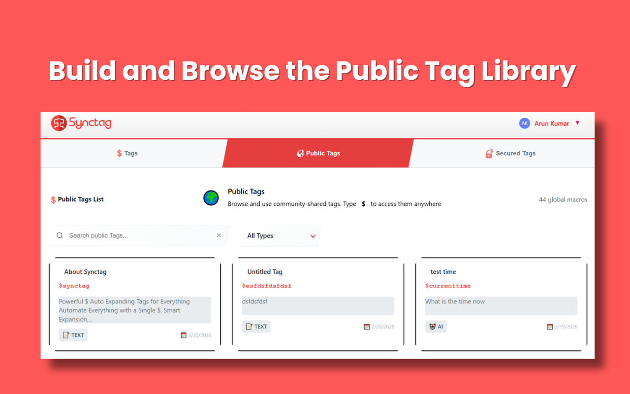 Synctag - Smart Tags gallery image