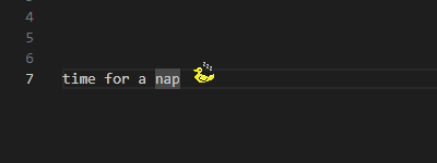 Mídia 3 de Quacktrack - Aprimore sua experiência de codificação com o cursor mais fofo do VSCODE