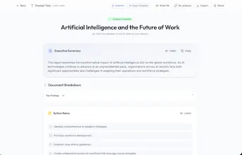 Simplistic AI gallery image