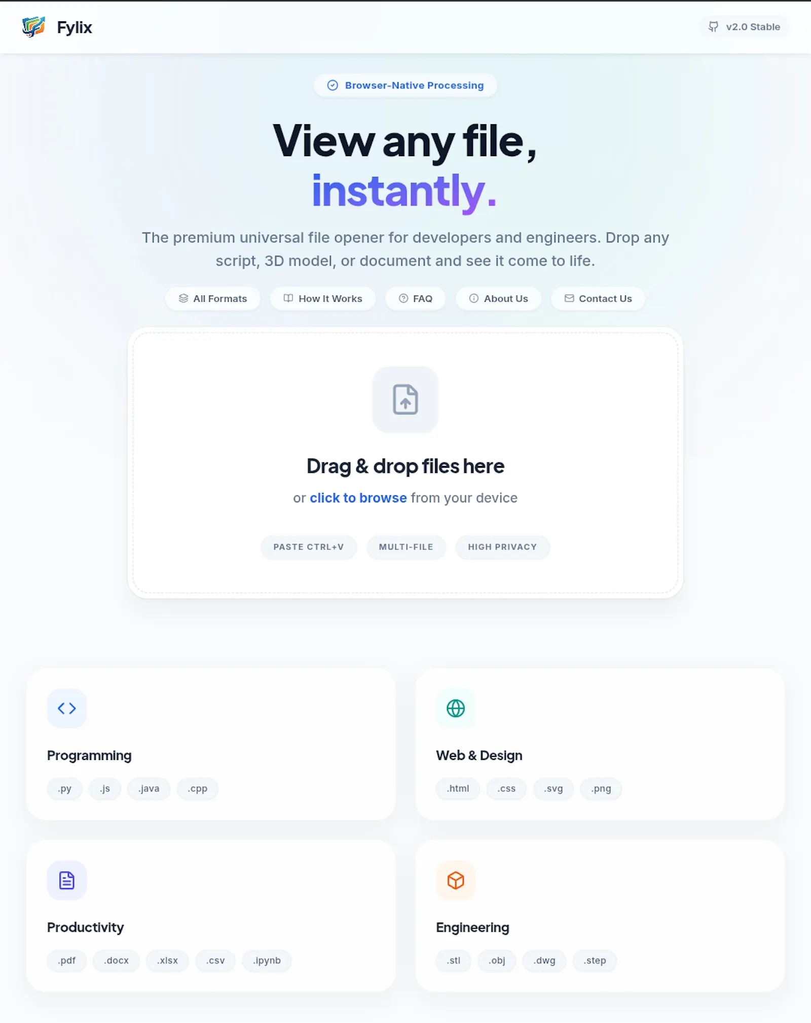 Fylix-Universal File Viewer  screenshot 3