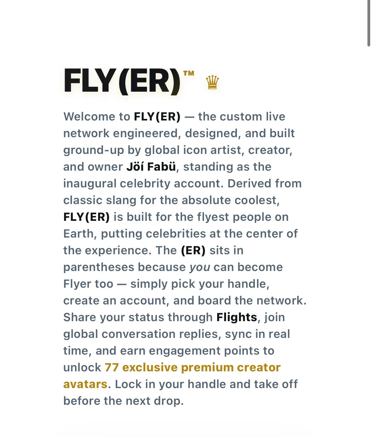 FLY(ER) ♛ gallery image