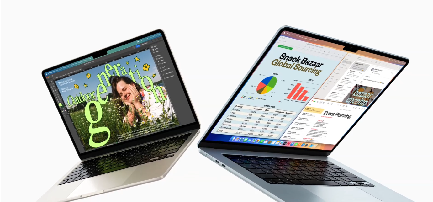 Media MacBook Air dengan M4 5