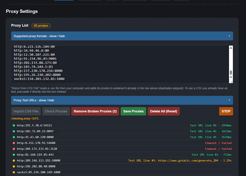 PRAX9 screenshot 4
