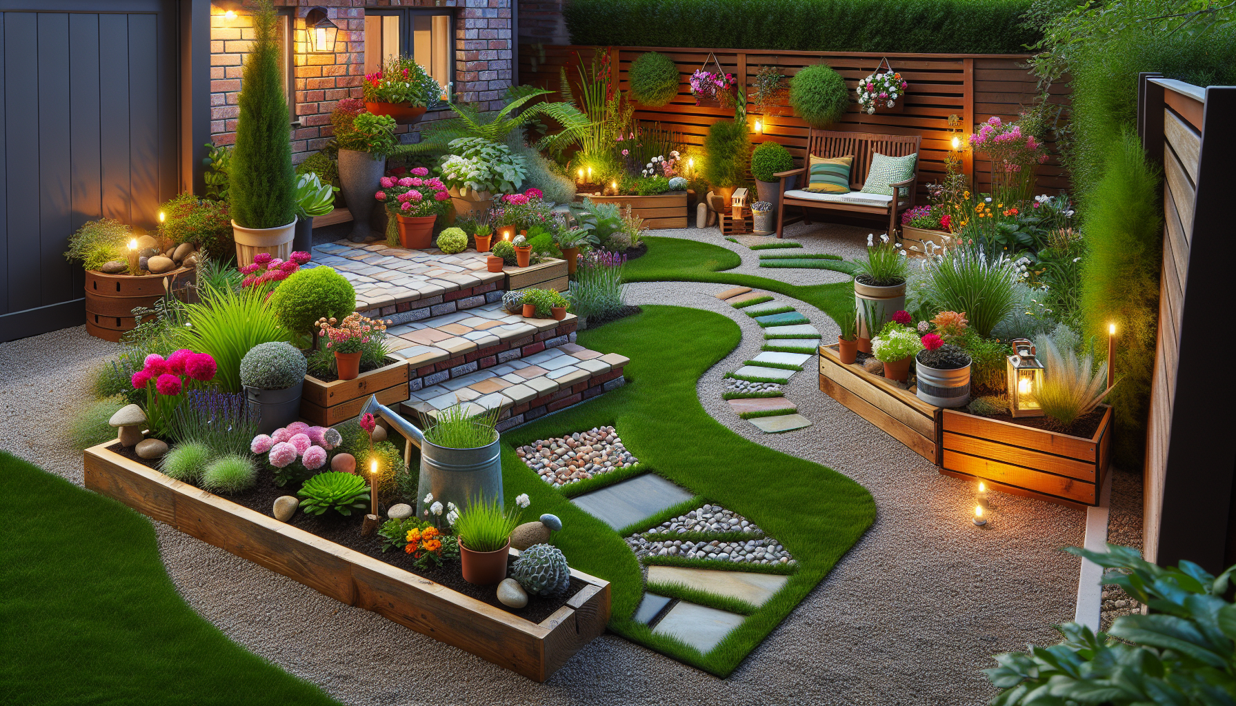 ai yard landscape design gallery image
