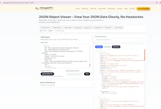 JSON Object Viewer - Debugged Pro gallery image
