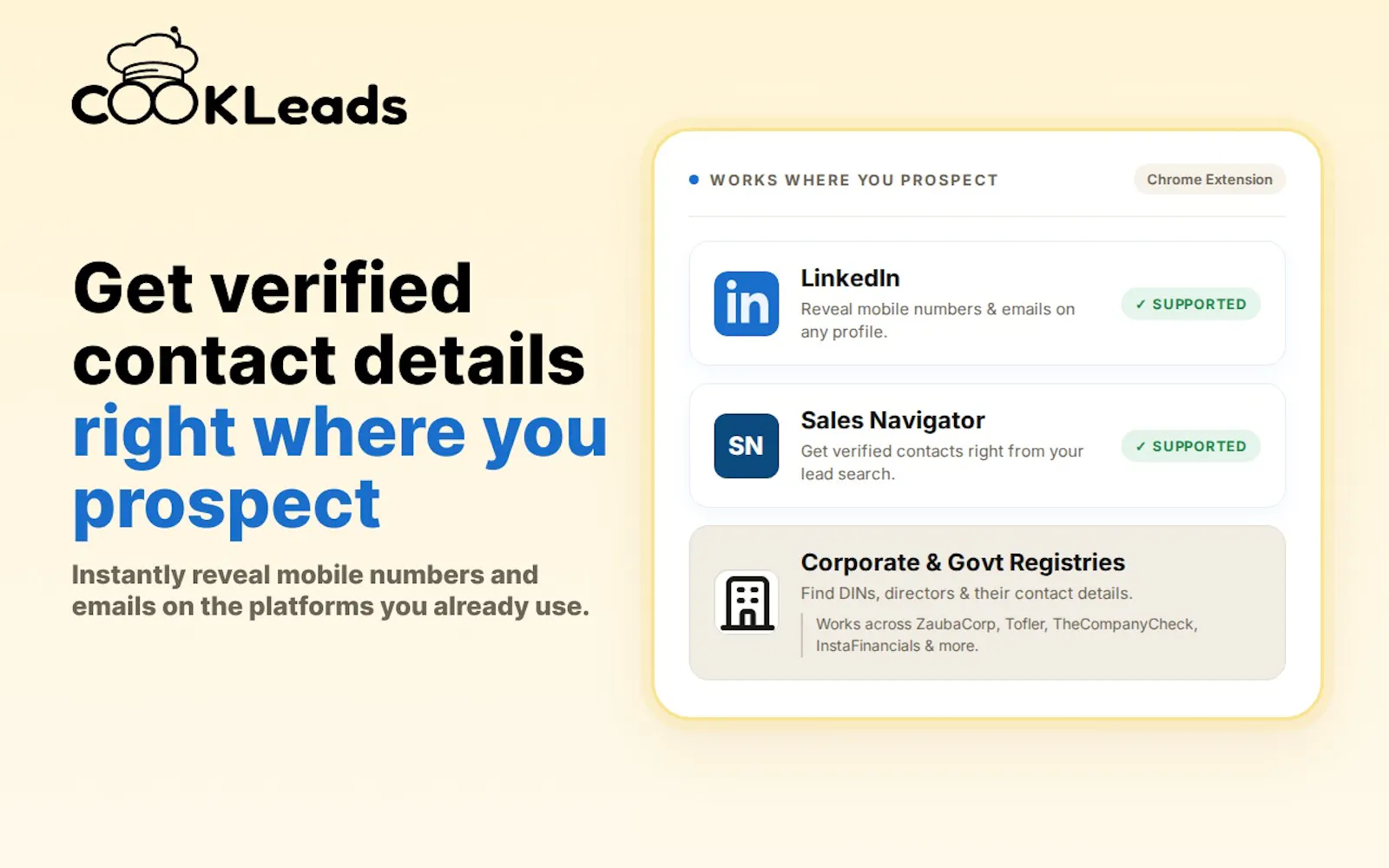 CookLeads screenshot 3