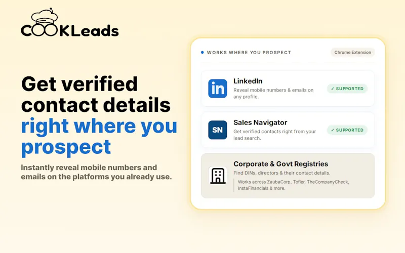 CookLeads screenshot 3
