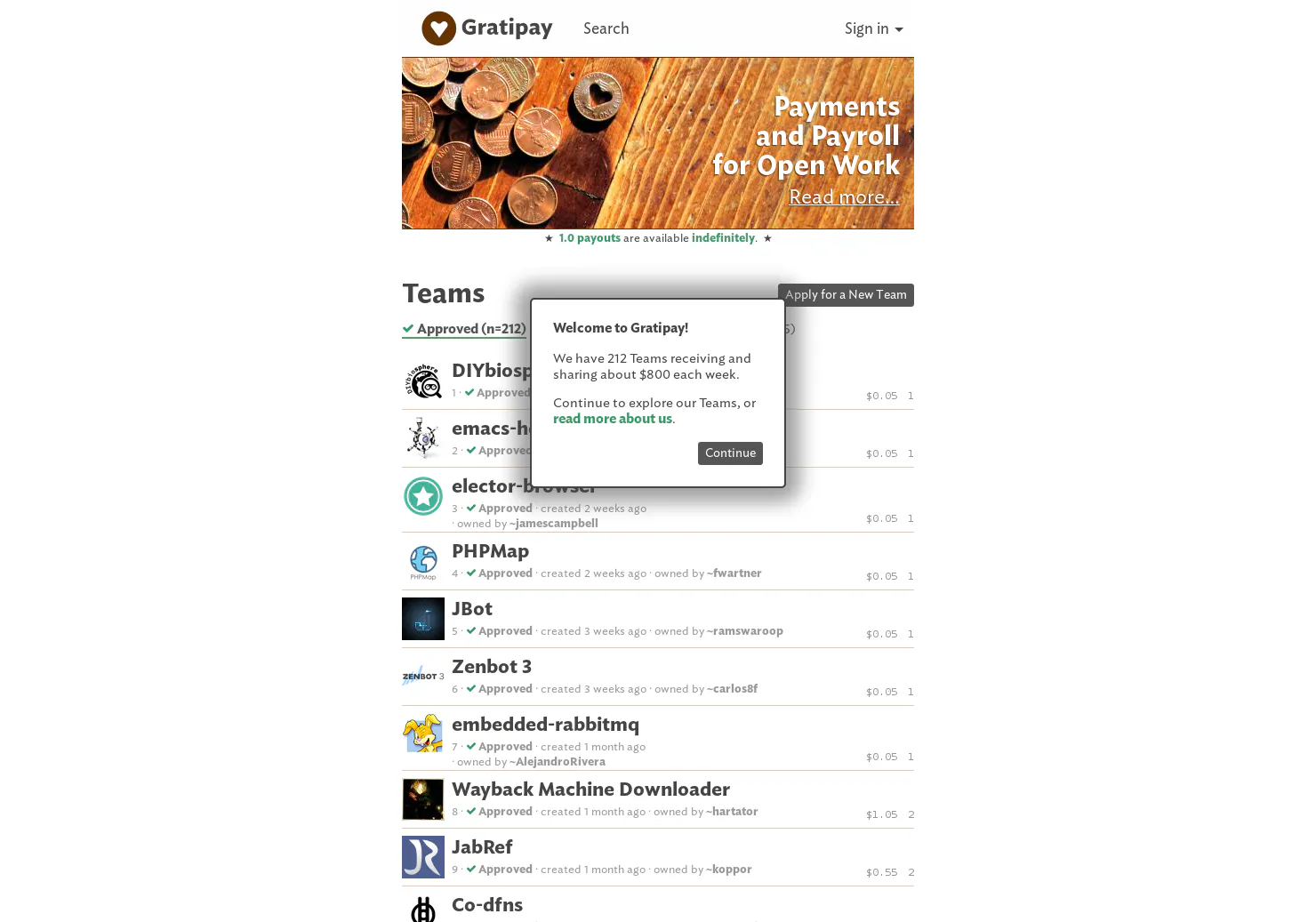 Gratipay