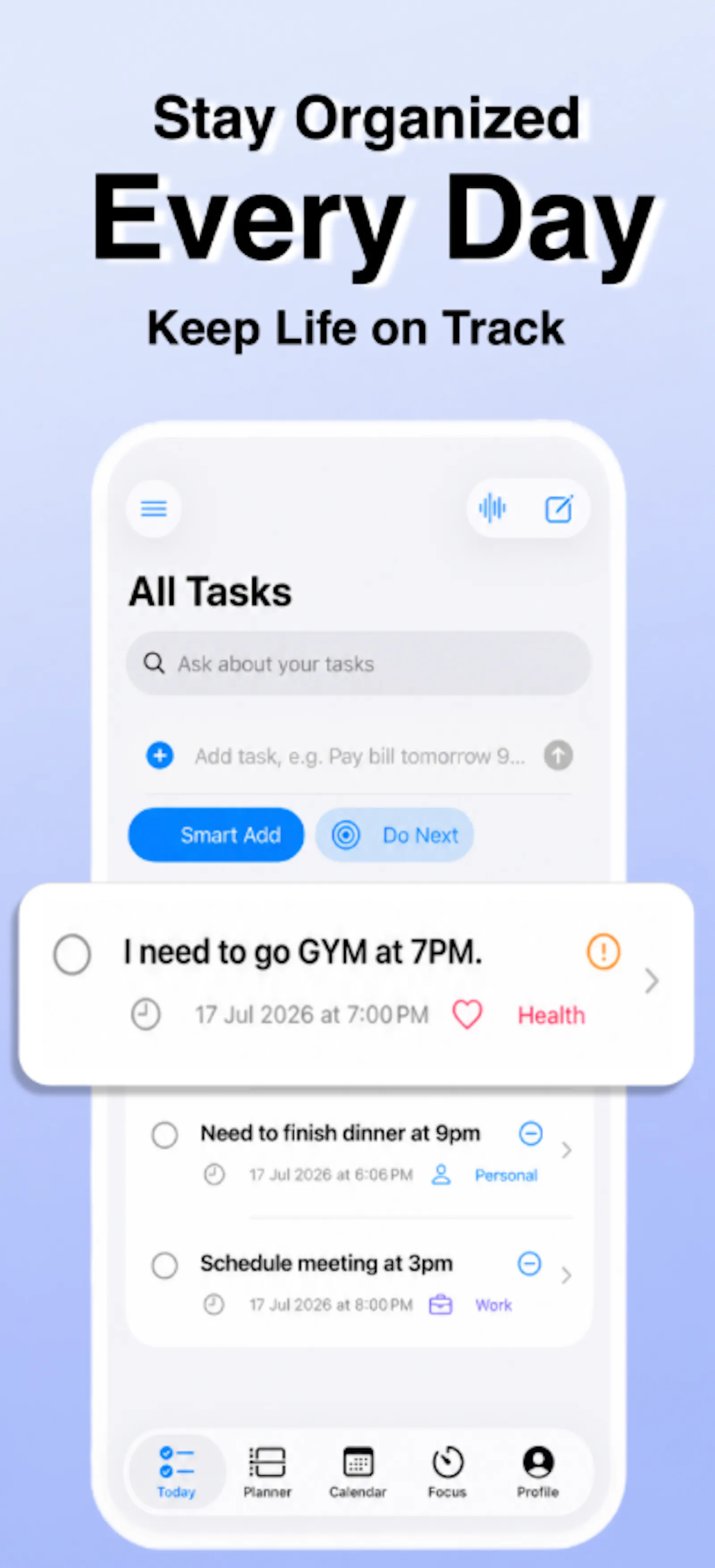 To-Do List & Calender : Ticksy screenshot 1
