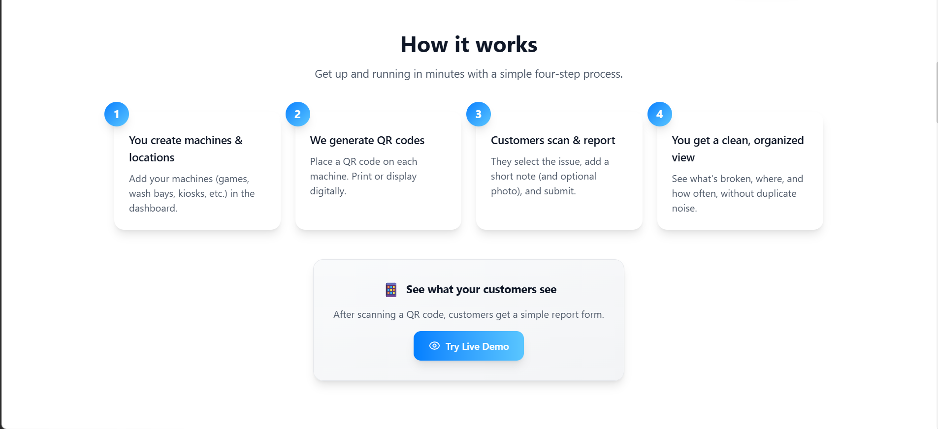 Report Desk - Screenshot 3 showing product features and functionality