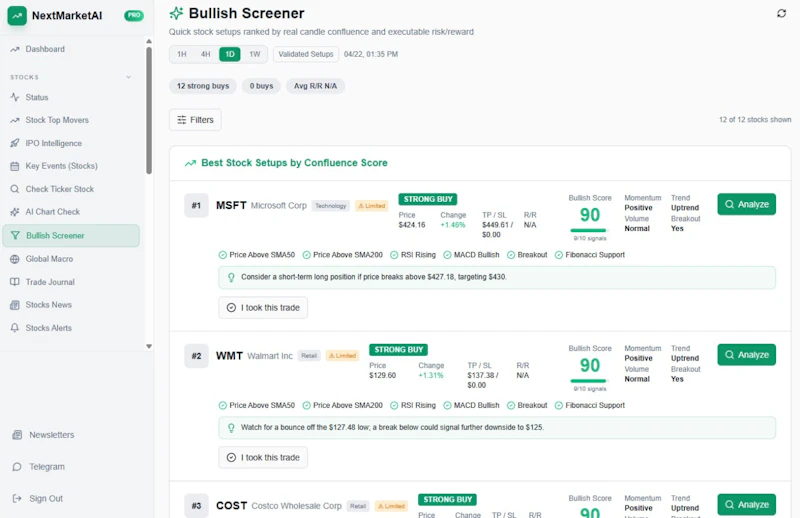 NextMarketAI screenshot 6