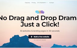 AI Website in 30 seconds media 1