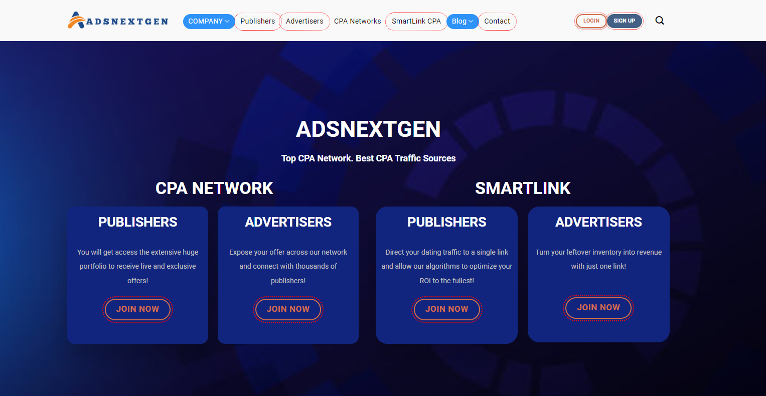 CPAネットワークADSNEXTGEN - ADSNEXTGEN CPAネットワークアフィリエイトメディア3