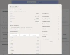 Namizer - Business Name Generator gallery image