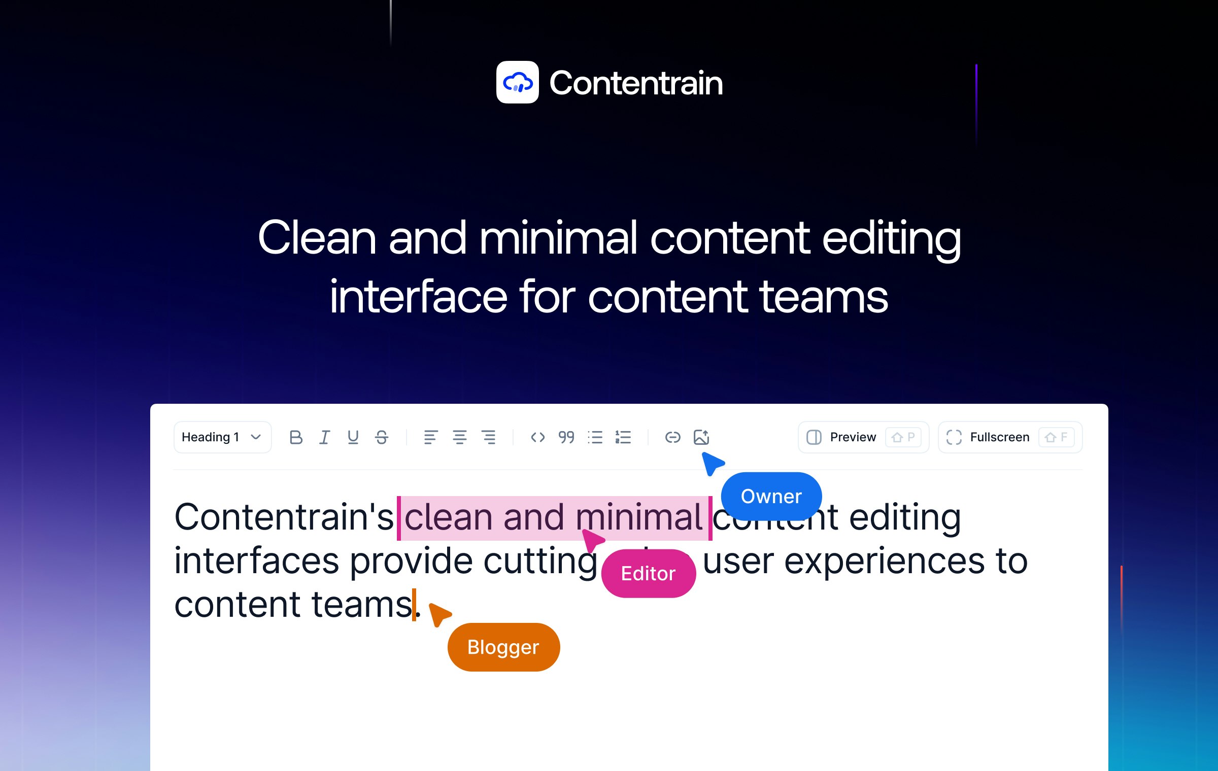 Media Contentrain - CMS không đầu kết hợp các nền tảng Git & Serverless 3