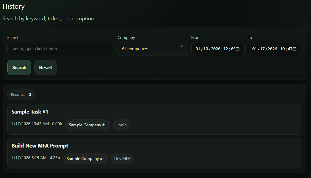 OphionTT - Screenshot 2 showing product features and functionality