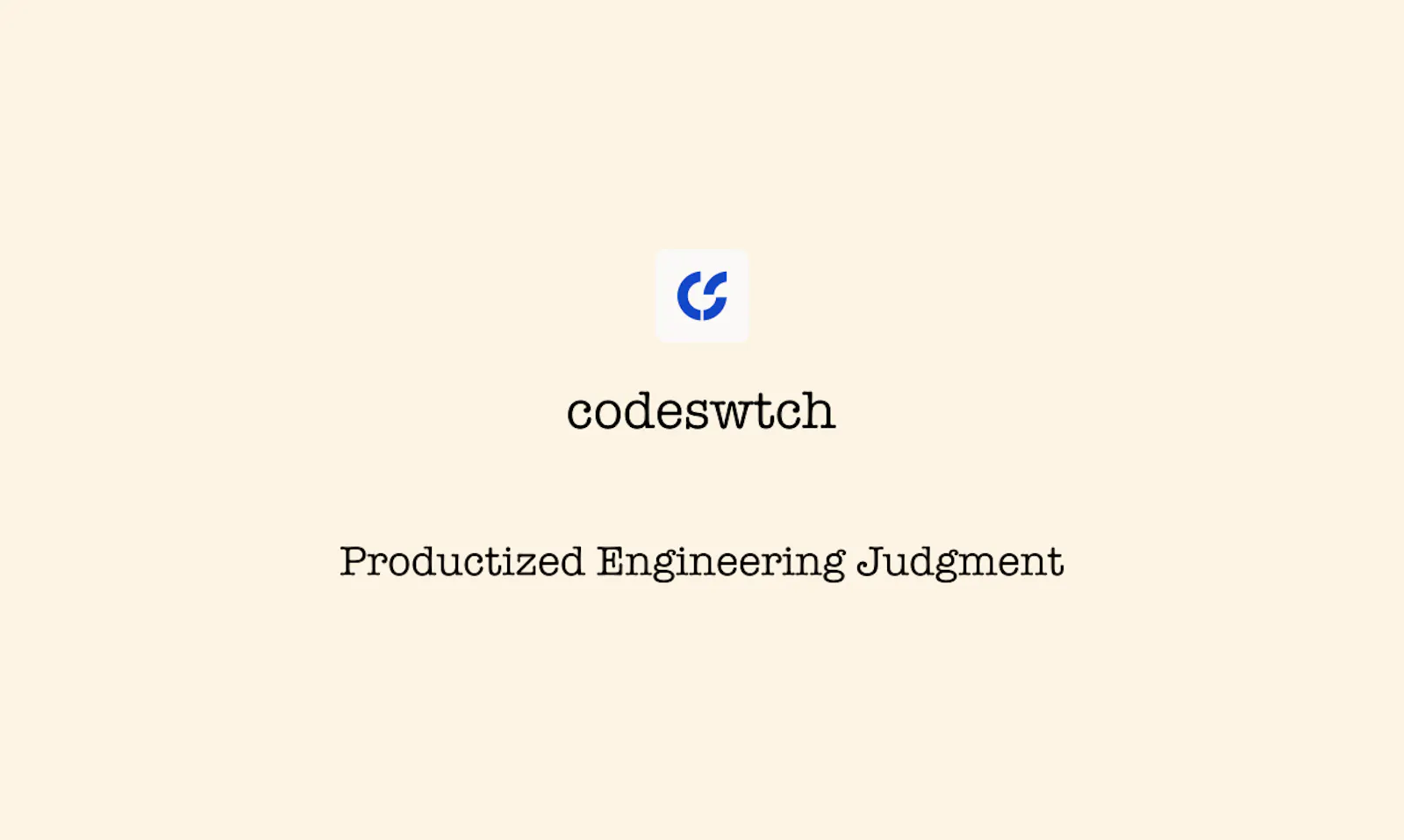 Codeswtch screenshot 1