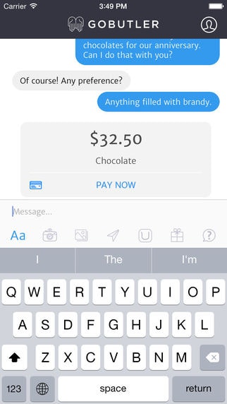 GoButler iPhone & Apple Watch Apps gallery image