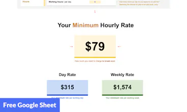 The Freelance Rate Calculator gallery image