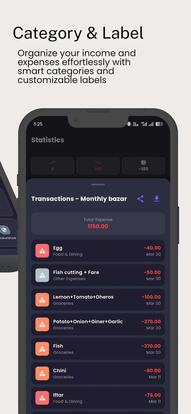 FinCare - Expense & Budget screenshot 4